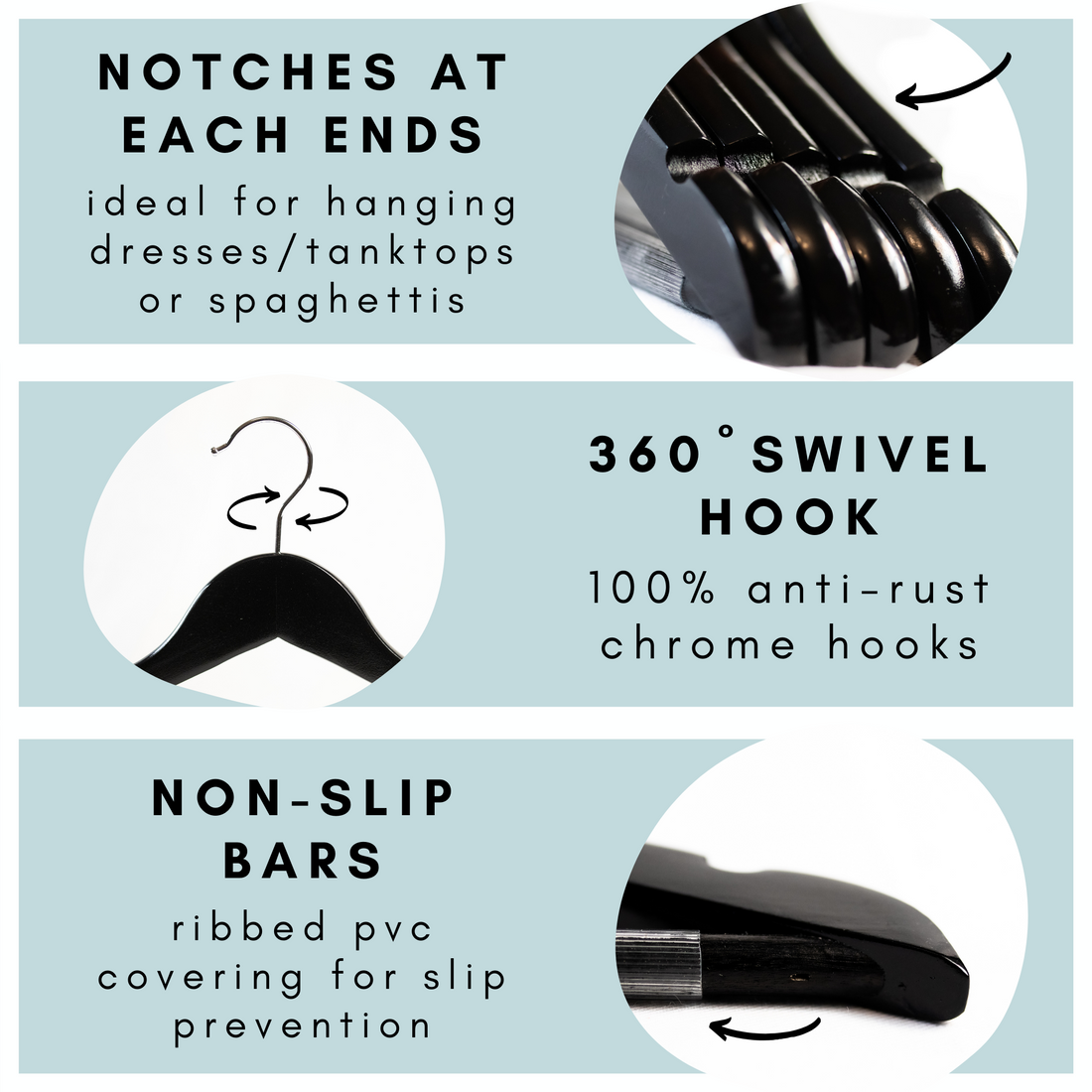kids black wood hangers. children's wood hangers in black, baby wood hangers, toddlers black wood hangers, centres en bois, noir centres de Enfant