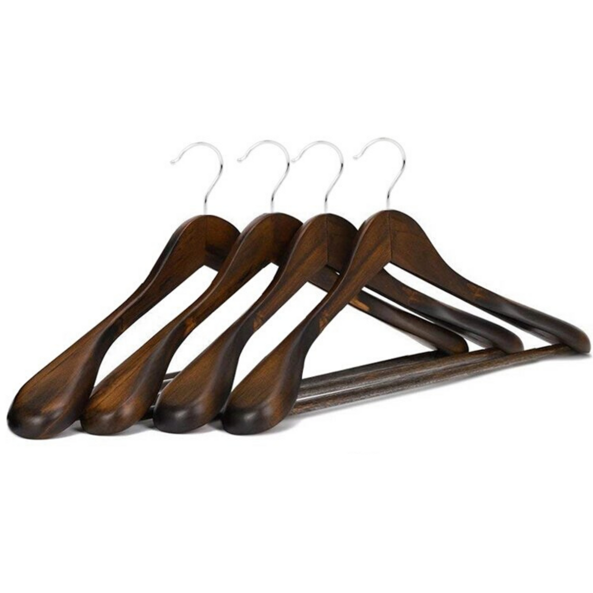 The Garment Hanger Gigant - 10 x Cintre bébé bois de lotus laqué