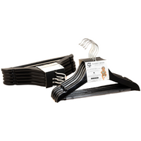 kids black wood hangers. children's wood hangers in black, baby wood hangers, toddlers black wood hangers, centres en bois, noir centres de Enfant